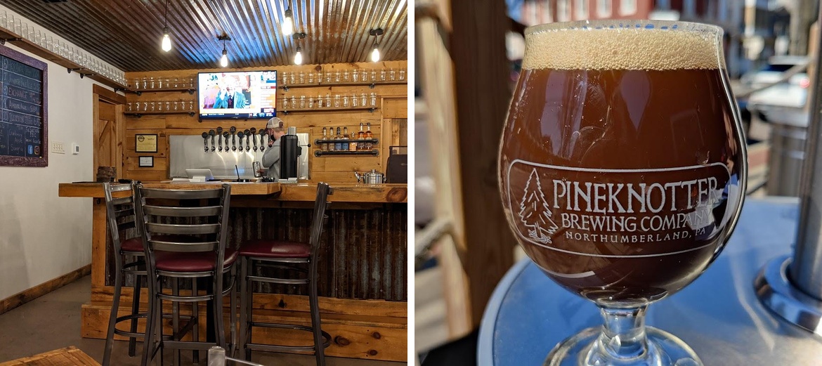 Pineknotter Brewing Company Menu