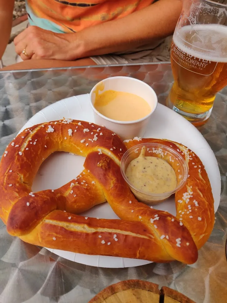 Soft Pretzel with Beer Cheese