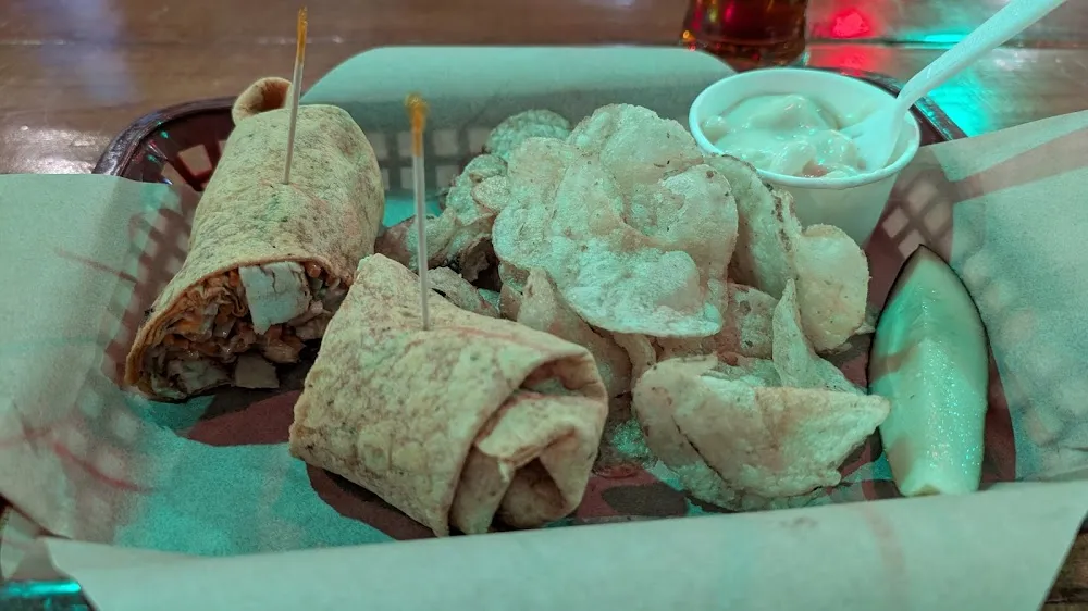 Spicy Thai Peanut Chicken Wrap